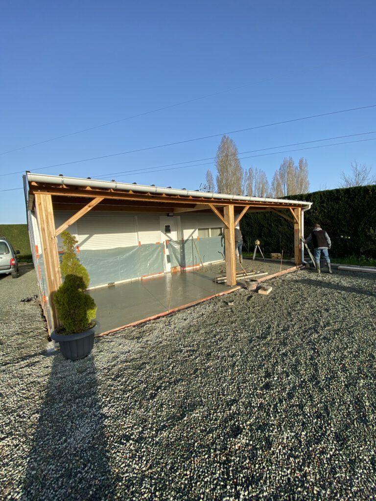 Travaux de maçonnerie extérieure